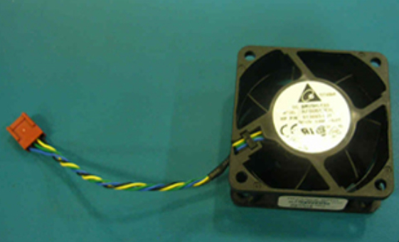 HP 646813-001 computer cooling system Computer case Fan Black