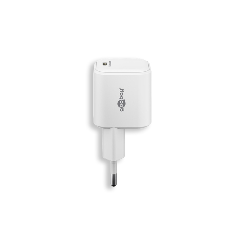 Tolerate USB-C PD GaN FAST CHARGER NANO (20W) POWERED BY GOOBAY WHITE – image 3