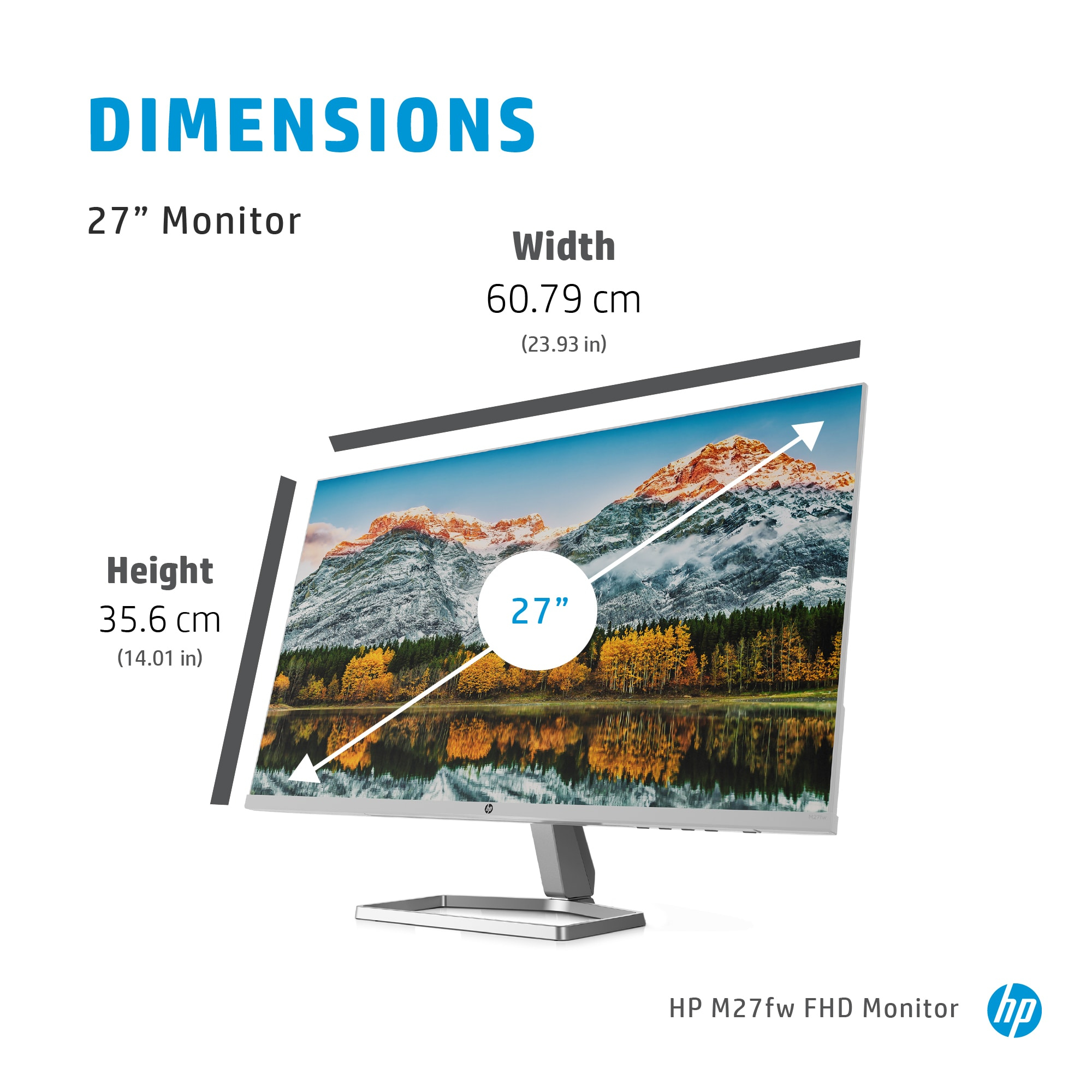 HP M27fw computer monitor – image 8