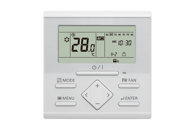 Fujitsu UTY-RLRY remote control Wired Air conditioner Press buttons