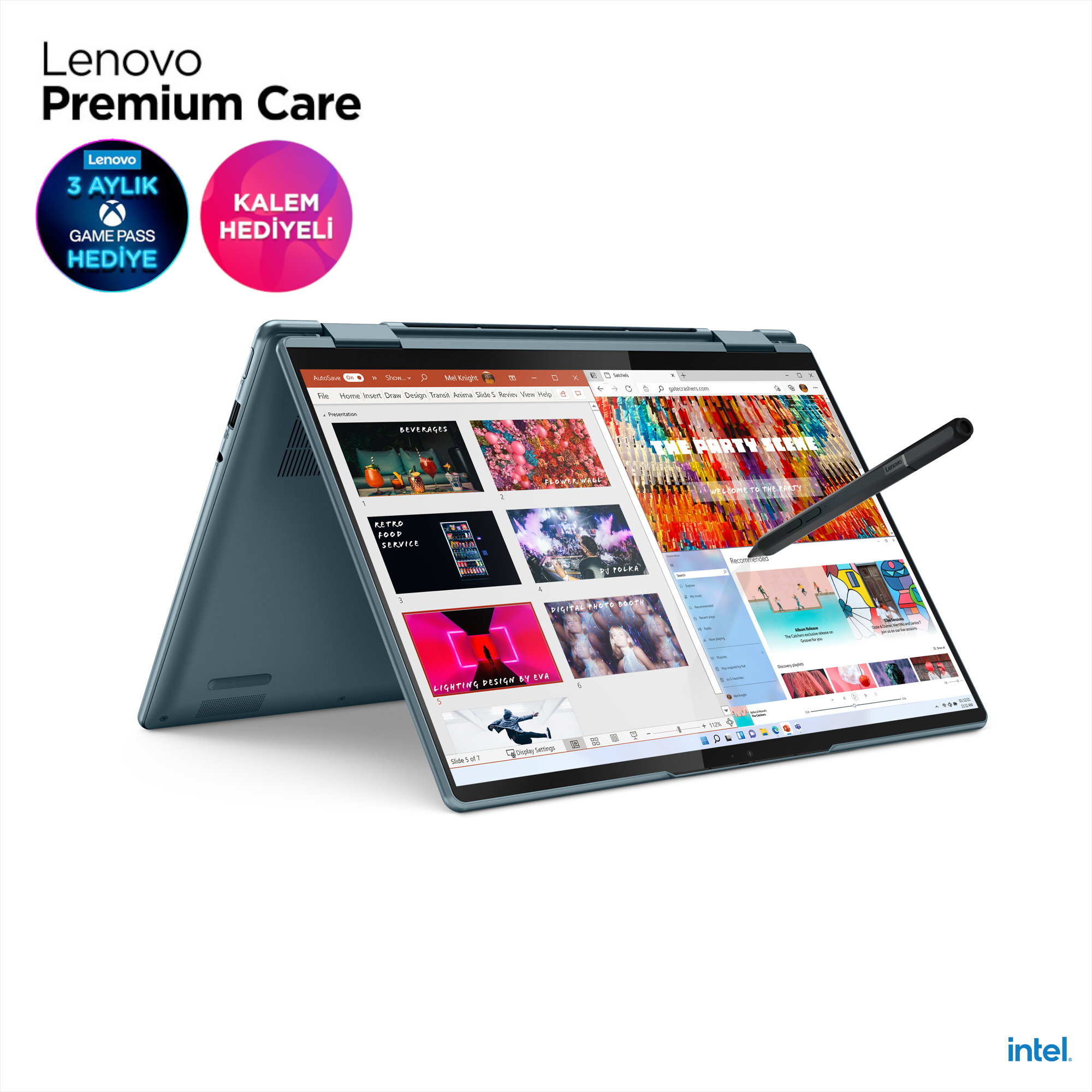 Lenovo YOGA7 i5 16GB 512GB W11H