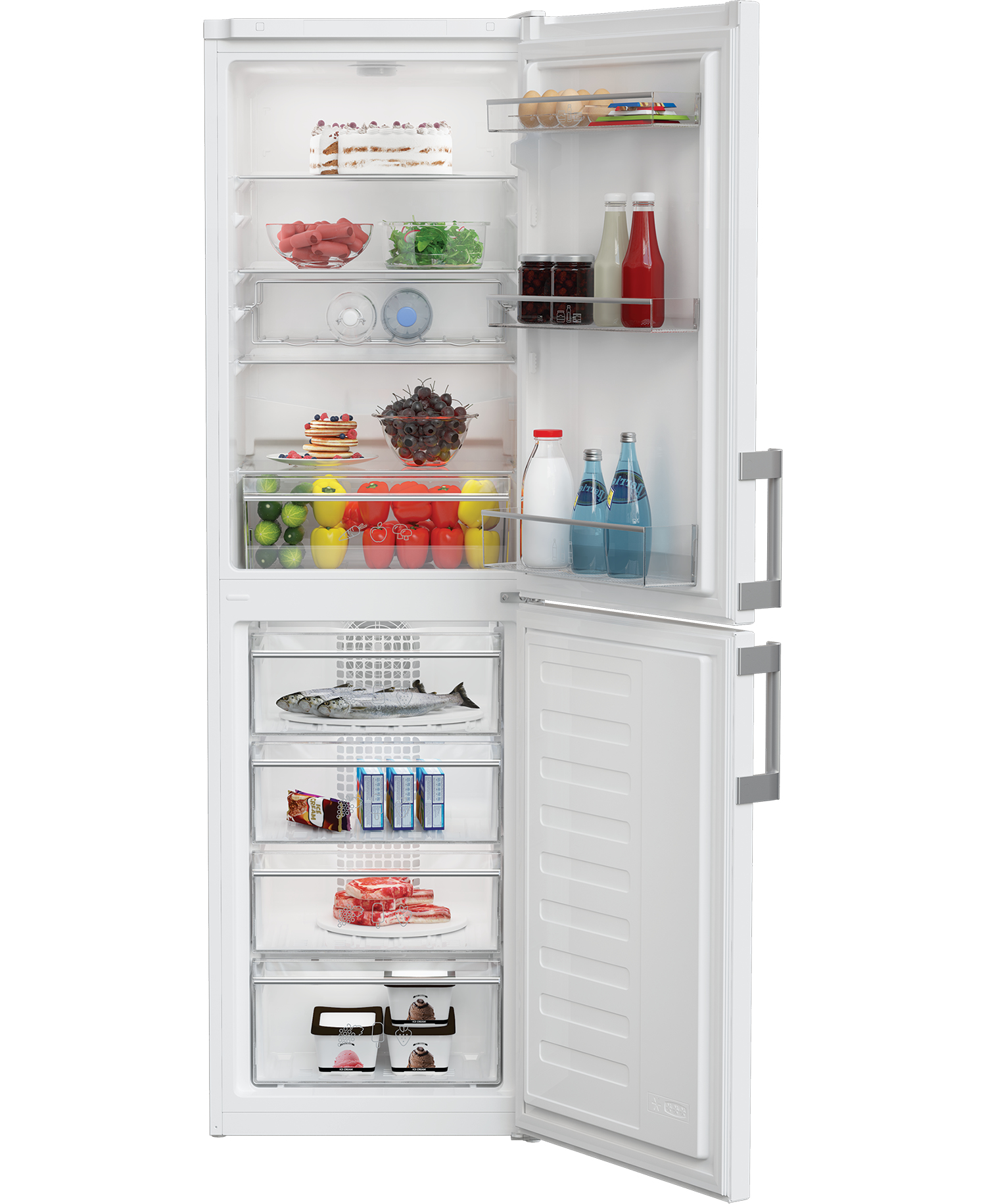 Blomberg KGM4553 Frost Free Combi Fridge Freezer – image 3