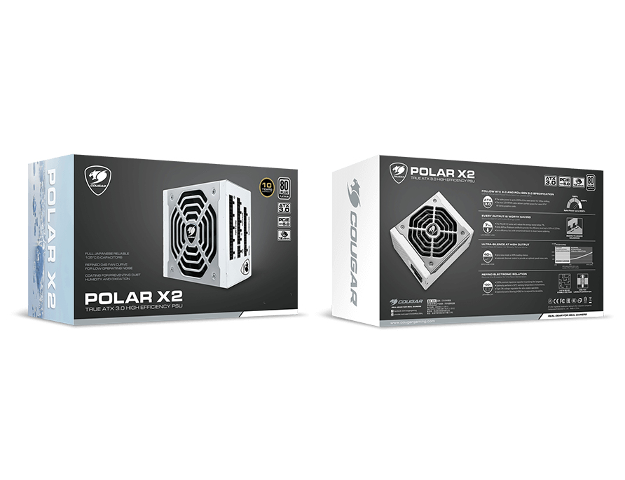 COUGAR POLAR X2 1200W ATX3.1 / 80 Plus Platinum / Modular Power Supply – image 7
