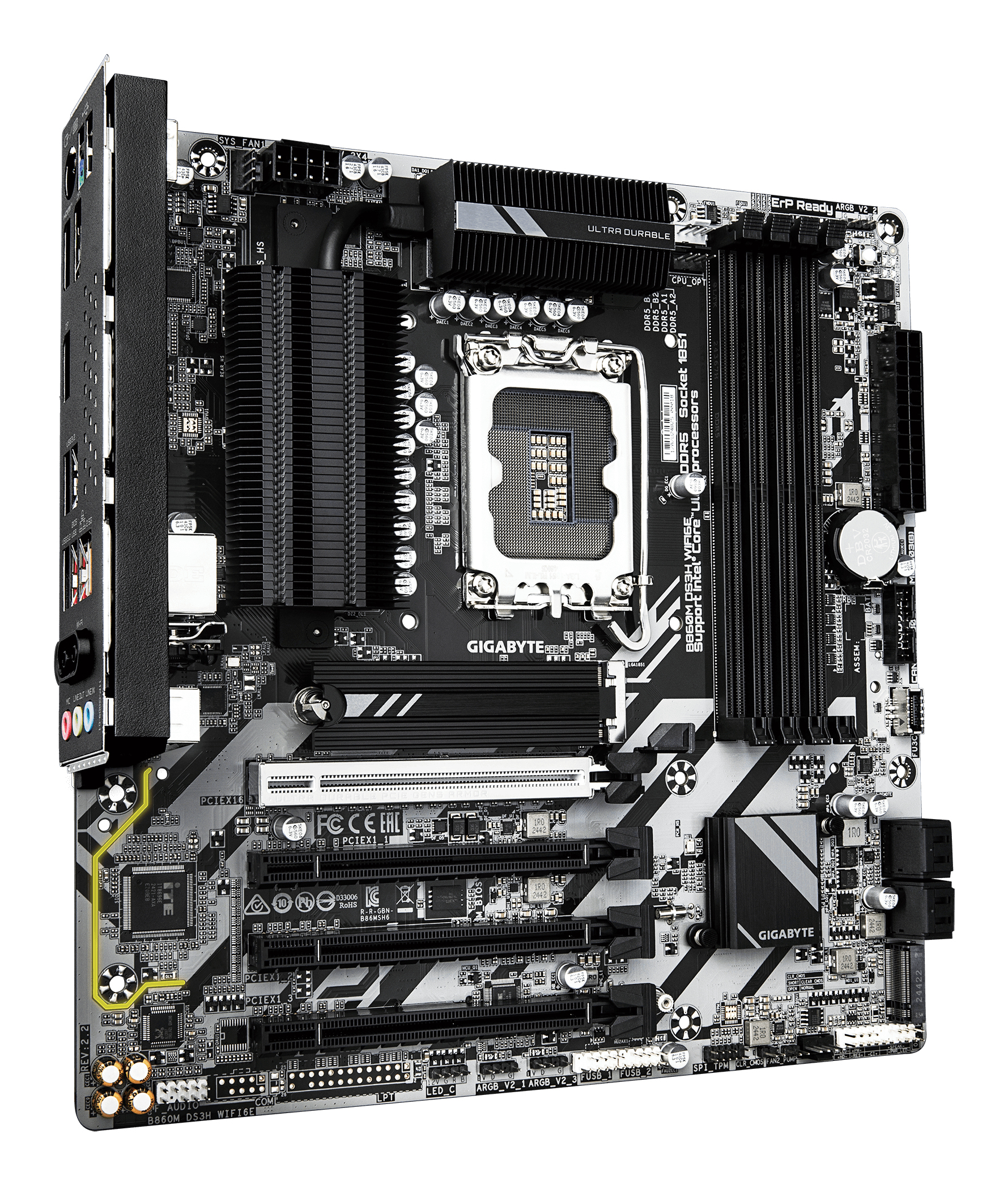 GIGABYTE B860M DS3H WIFI6E (Rev. 2.2) – image 2