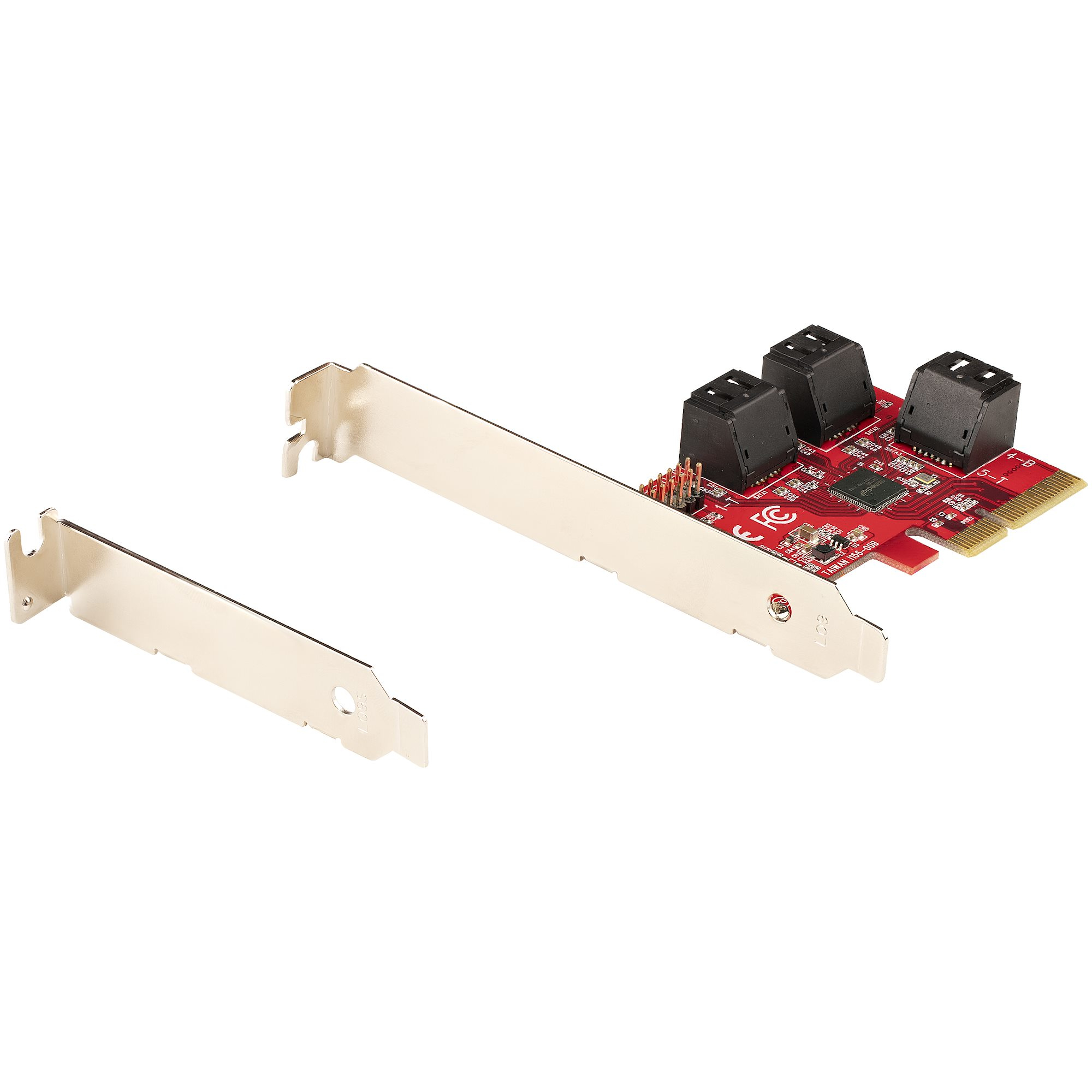 StarTech.com SATA PCIe Card - 2 Port PCIe SATA Expansion Card - 6Gbps - Full/Low Profile - PCI Express to SATA Adapter/Controller - ASM1061 Non-Raid - PCIe to S – image 9