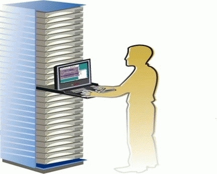 Vertiv 17" Dual-Rail Rack Console EU – image 2