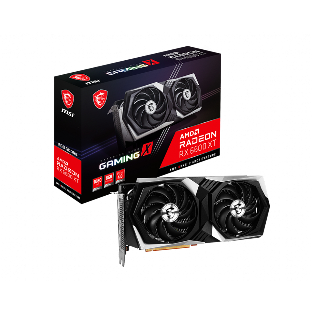 MSI Radeon RX 6600 XT Gaming X 8G – image 1