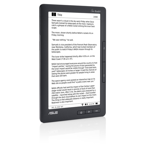 ASUS DR-900 e-book reader Touchscreen – image 1