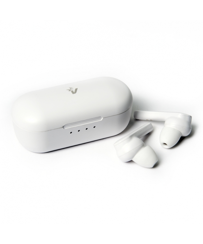 Vultech EP-10 headphones/headset Wireless In-ear Calls/Music USB Type-C Bluetooth White – image 2