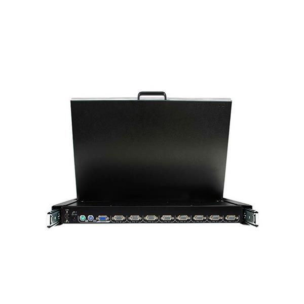 StarTech.com 1U 19in Rackmount LCD Console with Integrated 8 Port KVM Switch – image 2
