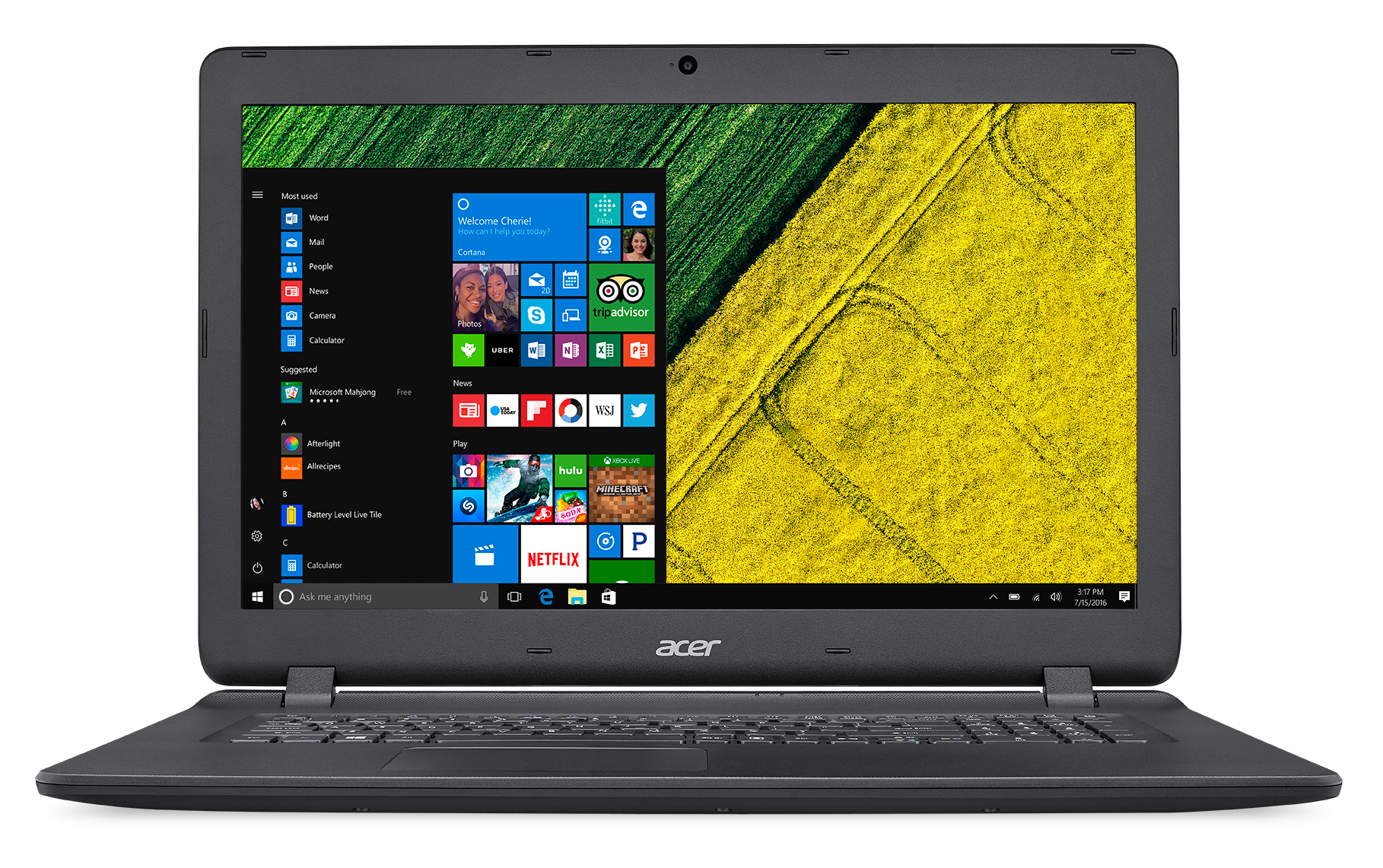 Acer Aspire ES1-732-C8ND Intel® Celeron® N3450 Laptop