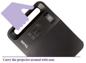 BenQ SP820 4000 ANSI lumens DLP XGA (1024x768) – image 7