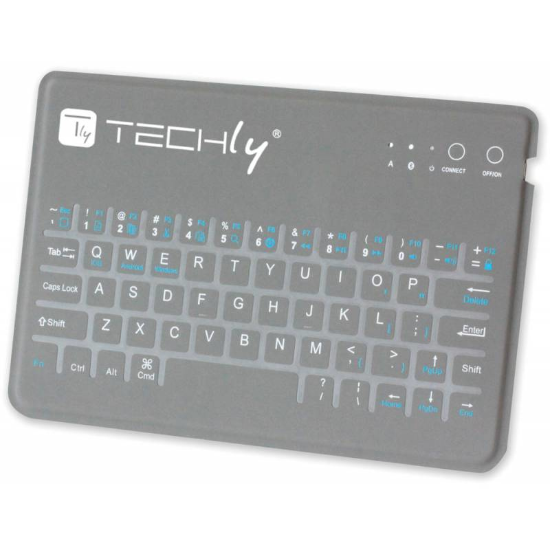 Techly Mini Keyboard UltraSlim Bluetooth 3.0 for Smartphone and Tablet ICTB1007 – image 1