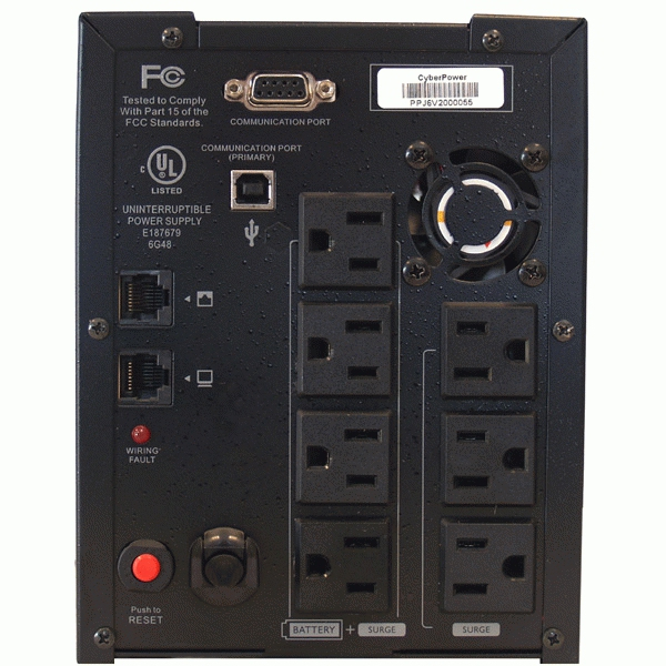 CyberPower PP800SW uninterruptible power supply (UPS) 0.8 kVA – image 2