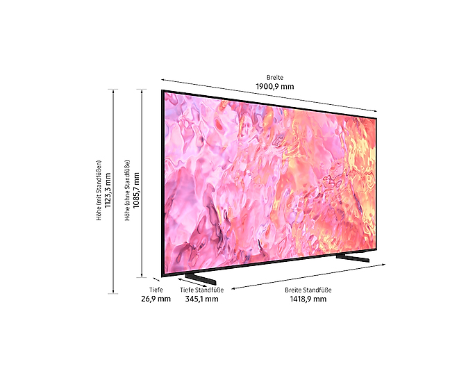 Samsung GQ85Q60CAU 2.16 m (85") 4K Ultra HD Smart TV Wi-Fi Black – image 3