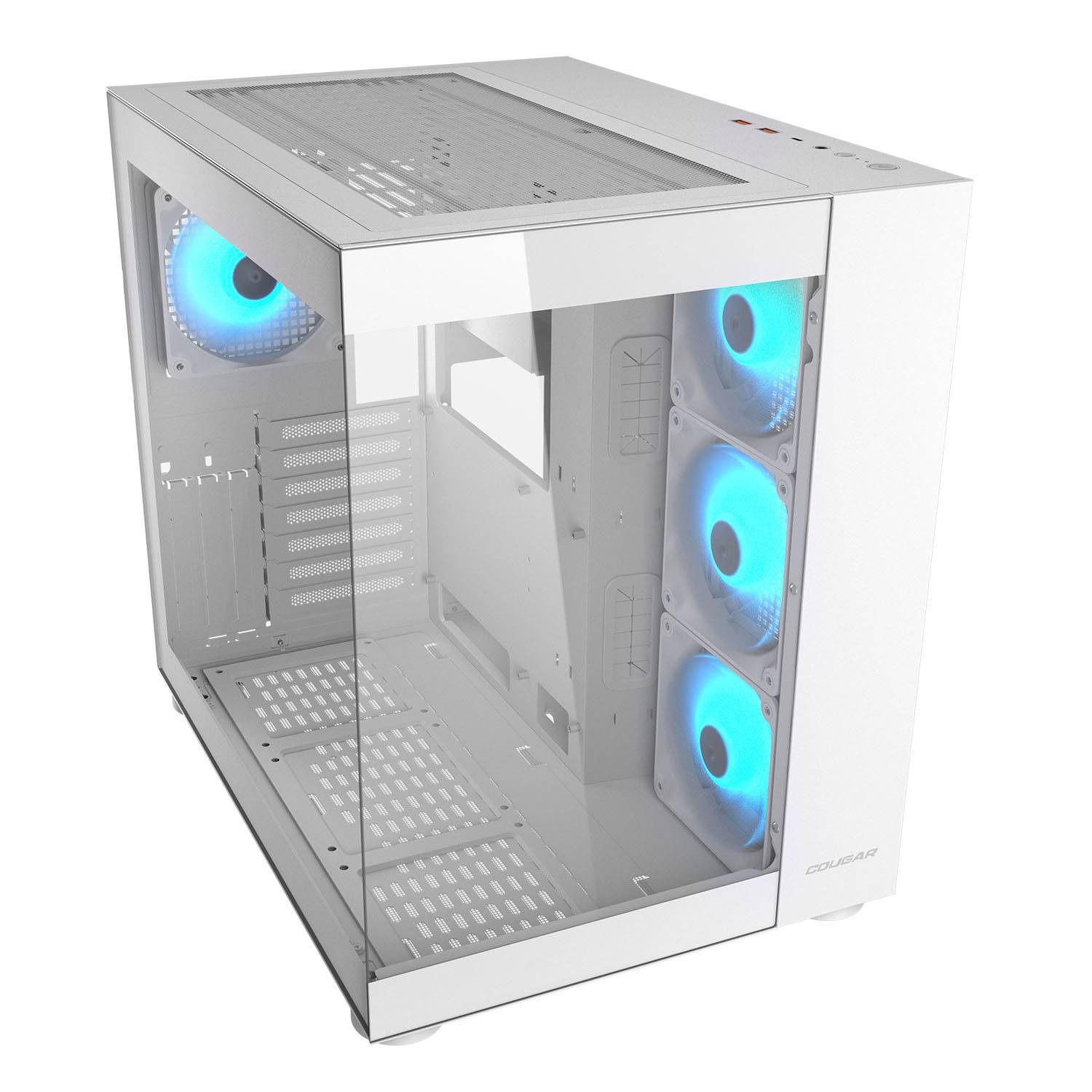 COUGAR Midi Tower Case, FV150 ARGB, White – image 2