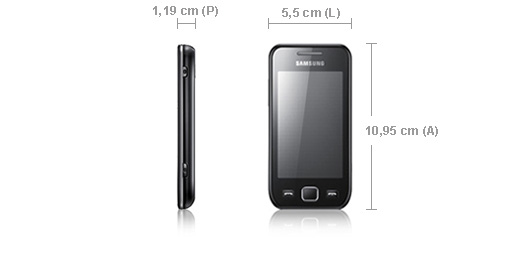 Samsung S5250 8.13 cm (3.2") Single SIM Bada Black – image 6