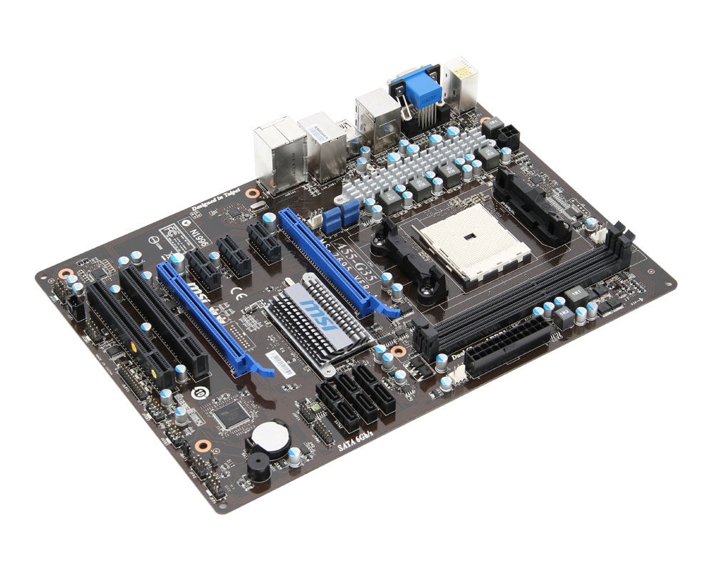 MSI A55-G35 motherboard AMD A55 Socket FM1 ATX – image 4