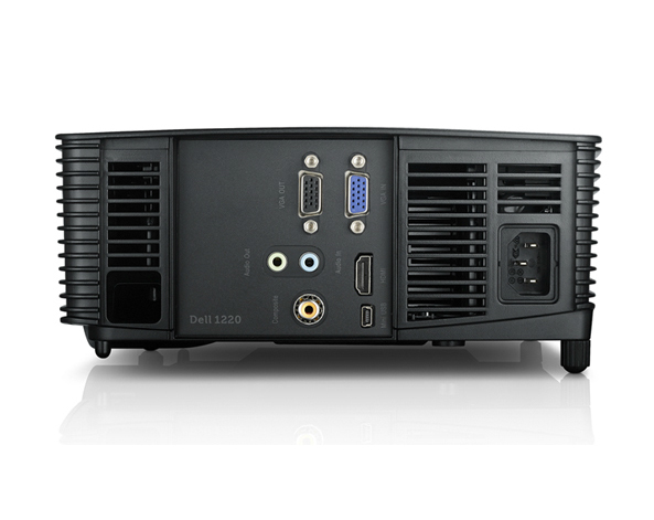 Dell 1220 Standard throw projector 2700 ANSI lumens DLP SVGA (800x600) Black – image 3