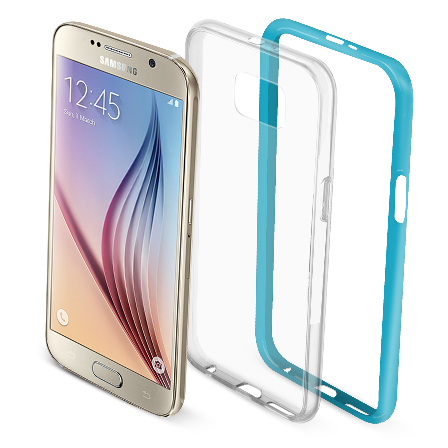 Area CRCBMPDA2020LB mobile phone case Cover Blue, Metallic, Transparent