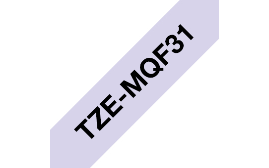 Brother TZe-MQF31 etikett-tejp Svart