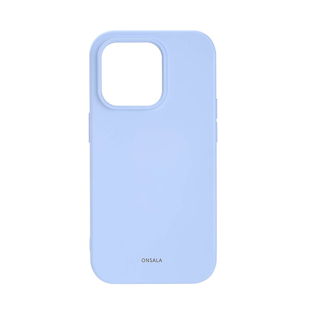 Onsala Phone Case Silicone Light Blue - iPhone 14 Pro – image 1