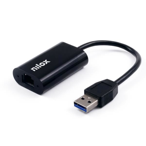 Nilox ADATTATORE USB A - RJ45 M/H