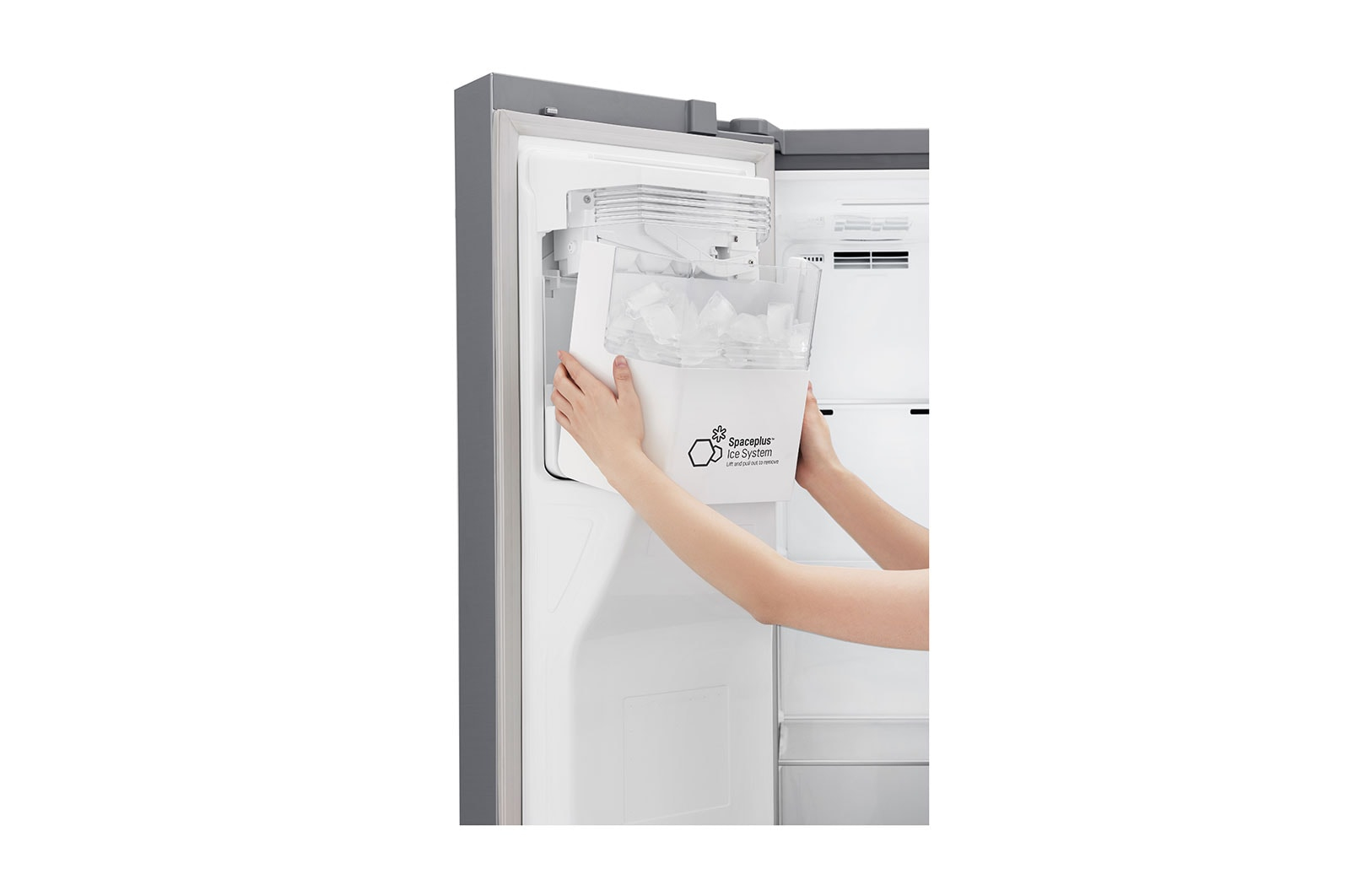 LG GSS6791SC side-by-side refrigerator Freestanding – image 8