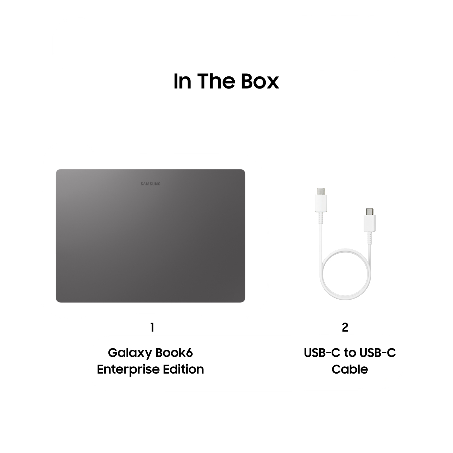 Samsung Galaxy Book6 Book6 16″ W11P U5 32GB 512GB EE Copilot+ PC Intel Core Ultra 5 325 Laptop 40.6 cm (16″) WUXGA+ LPDDR5x-SDRAM 1 TB SSD Wi-Fi 6E (802.11ax) Windows 11 Pro US International Grey image 16
