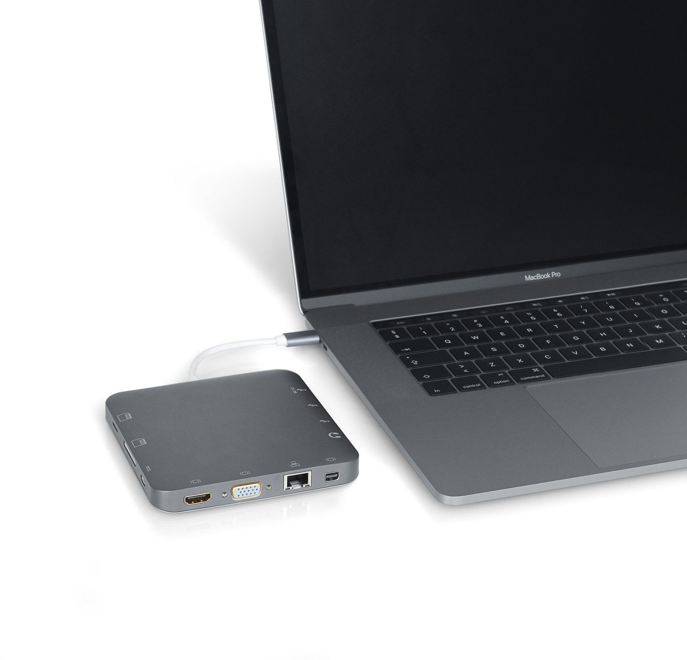 eSTUFF USB-C Docking Hub Grey – image 6