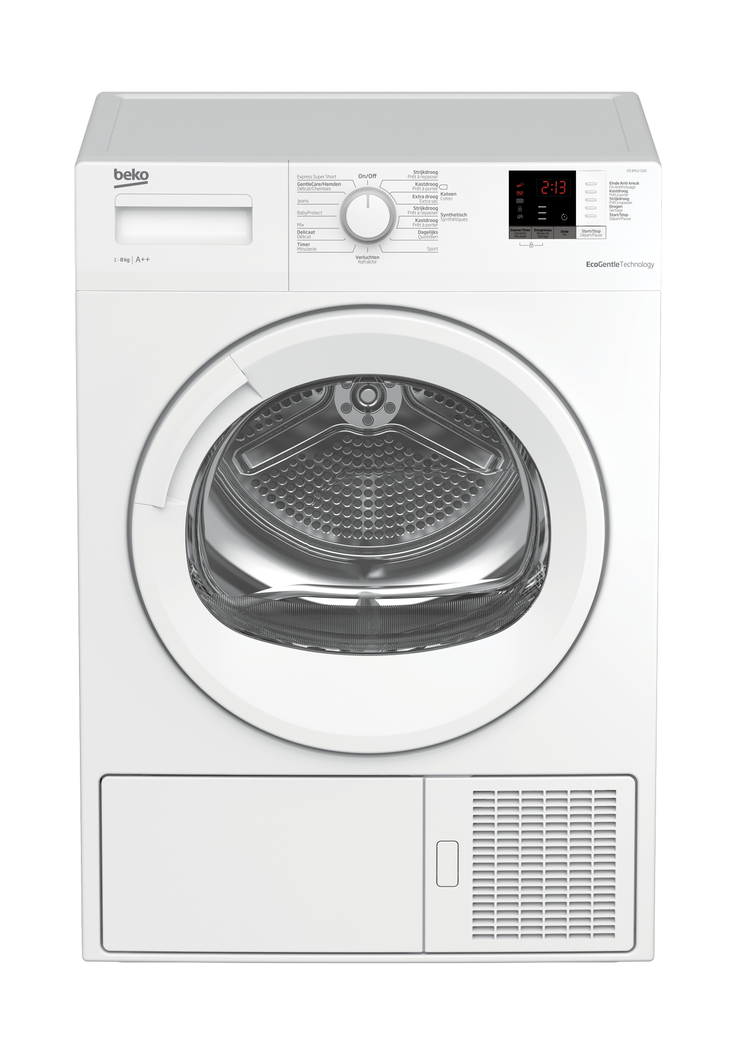 Beko DS8412GX0 tumble dryer Freestanding Front-load – image 1