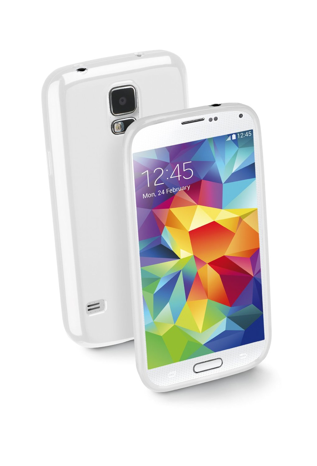 Cellularline SHCKGALS5W mobile phone case Cover White – image 2