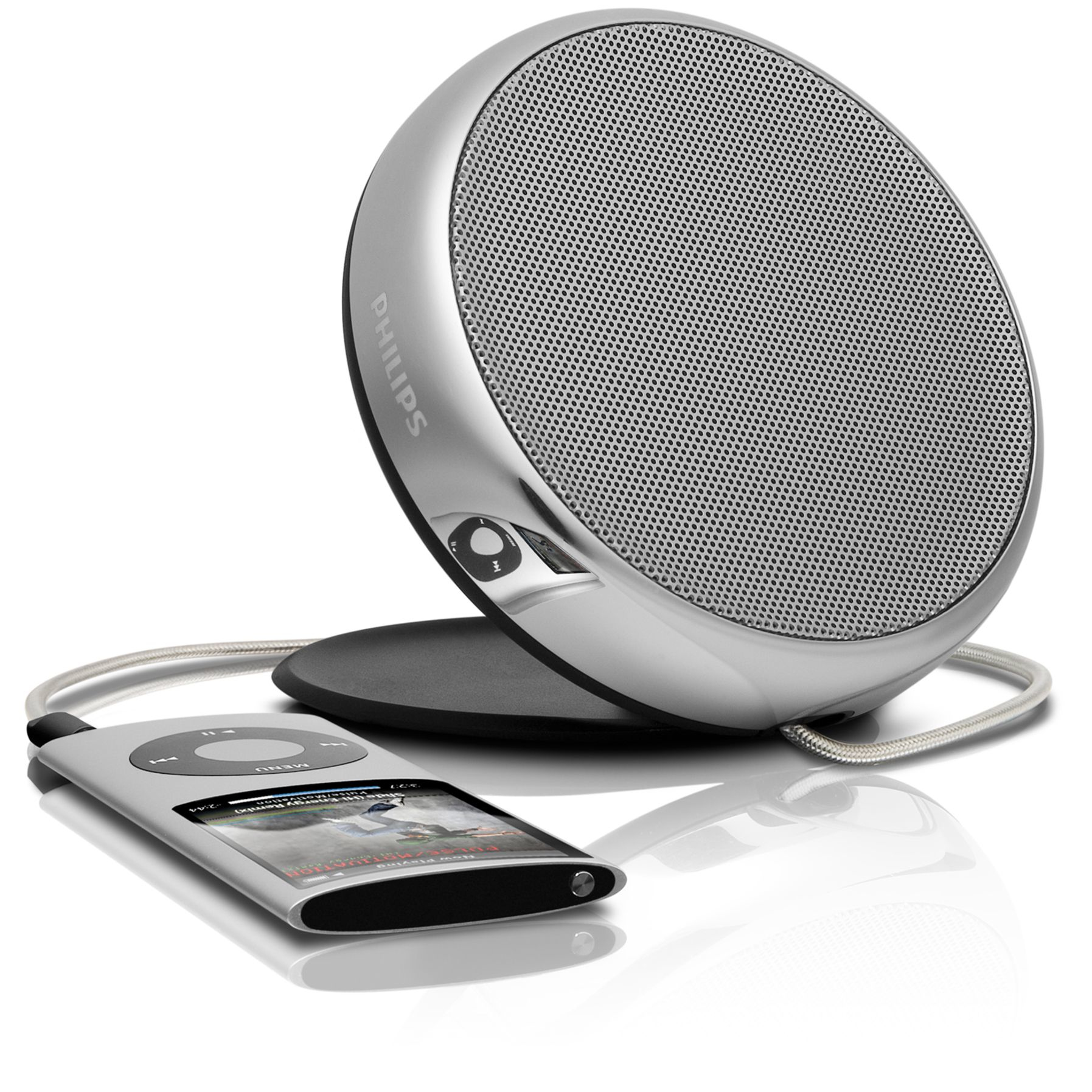 Philips SBA1700/37 portable/party speaker Silver