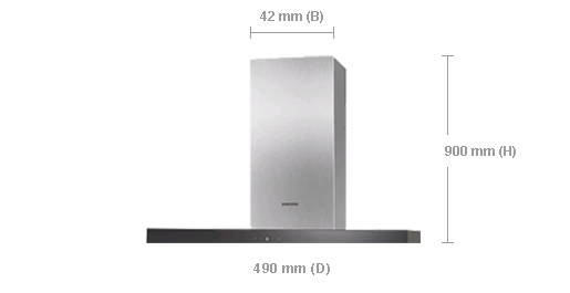 Samsung HDC9A90UX/EUR cooker hood – image 3