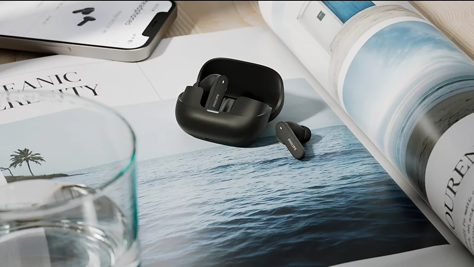 Philips TAT3000BK/00 headphones/headset True Wireless Stereo (TWS) In-ear Calls/Music USB Type-C Bluetooth Black – image 6