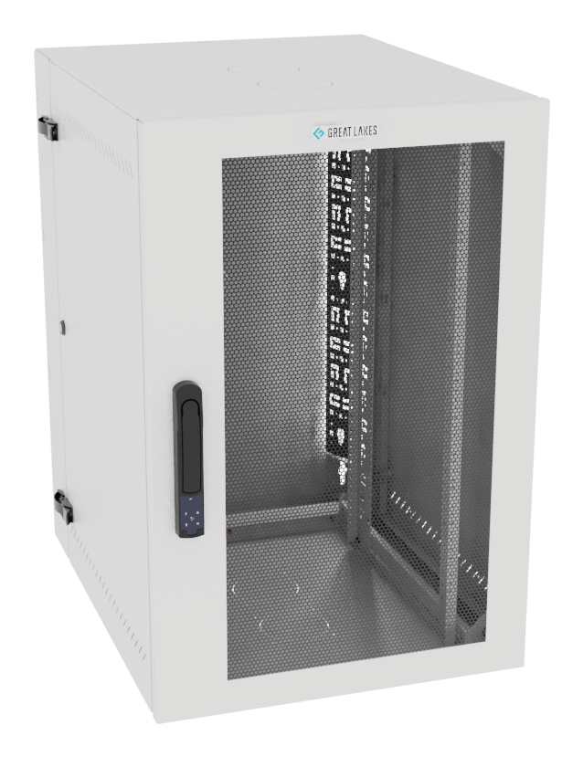 Vertiv VR Rack GL36WMCMM-W-SE-00-CM rack cabinet 19U Wall mounted rack White