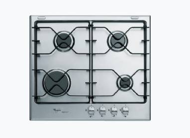 Whirlpool AKT620IXL hob White Built-in Gas 4 zone(s)