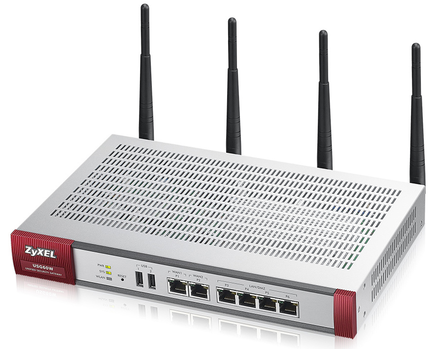 Zyxel USG60W hardware firewall – image 2