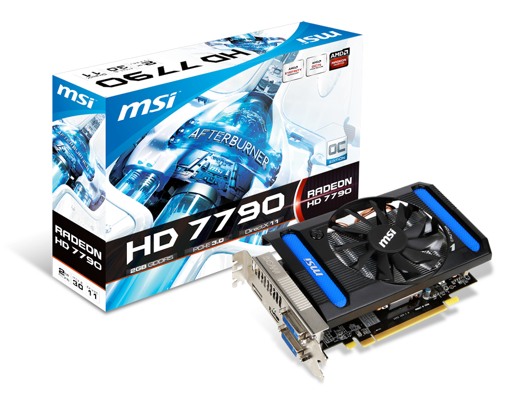 MSI R7790-2GD5/OC AMD Radeon HD7790 – image 1