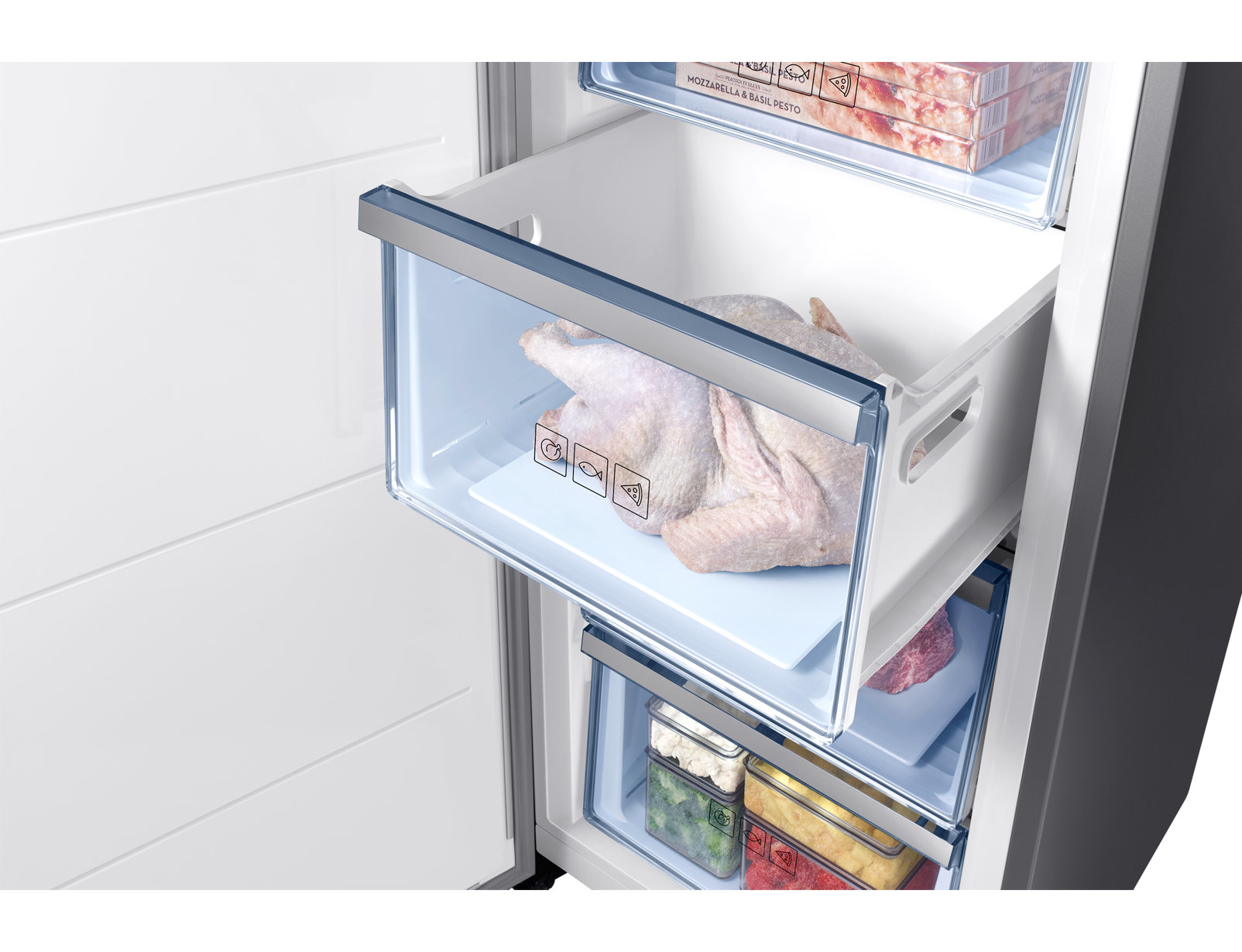 Samsung RZ32M71257F Upright freezer Freestanding – image 6