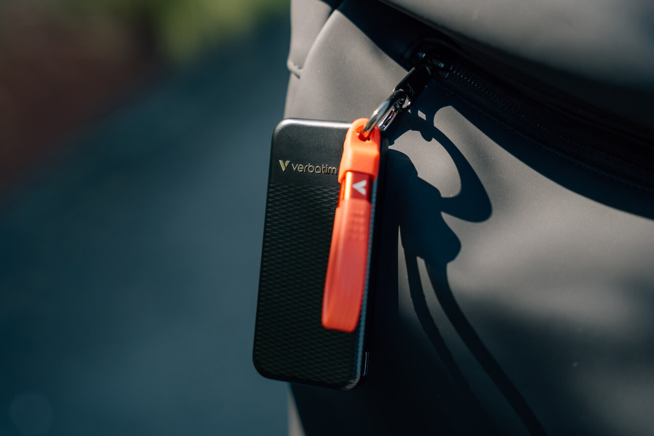 Verbatim Pocket SSD USB 3.2 Gen 2 512GB Black/Red image 3
