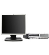 HP Compaq DC7600 Ultra Slim Desktop PC (RC061ET) and 19" Monitor