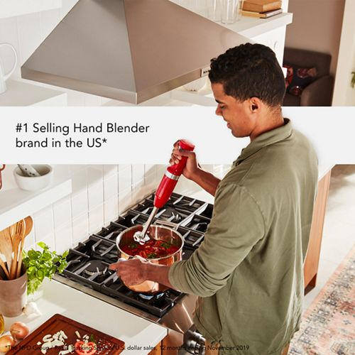 KitchenAid KHBBV83PA blender Immersion blender Red – image 5