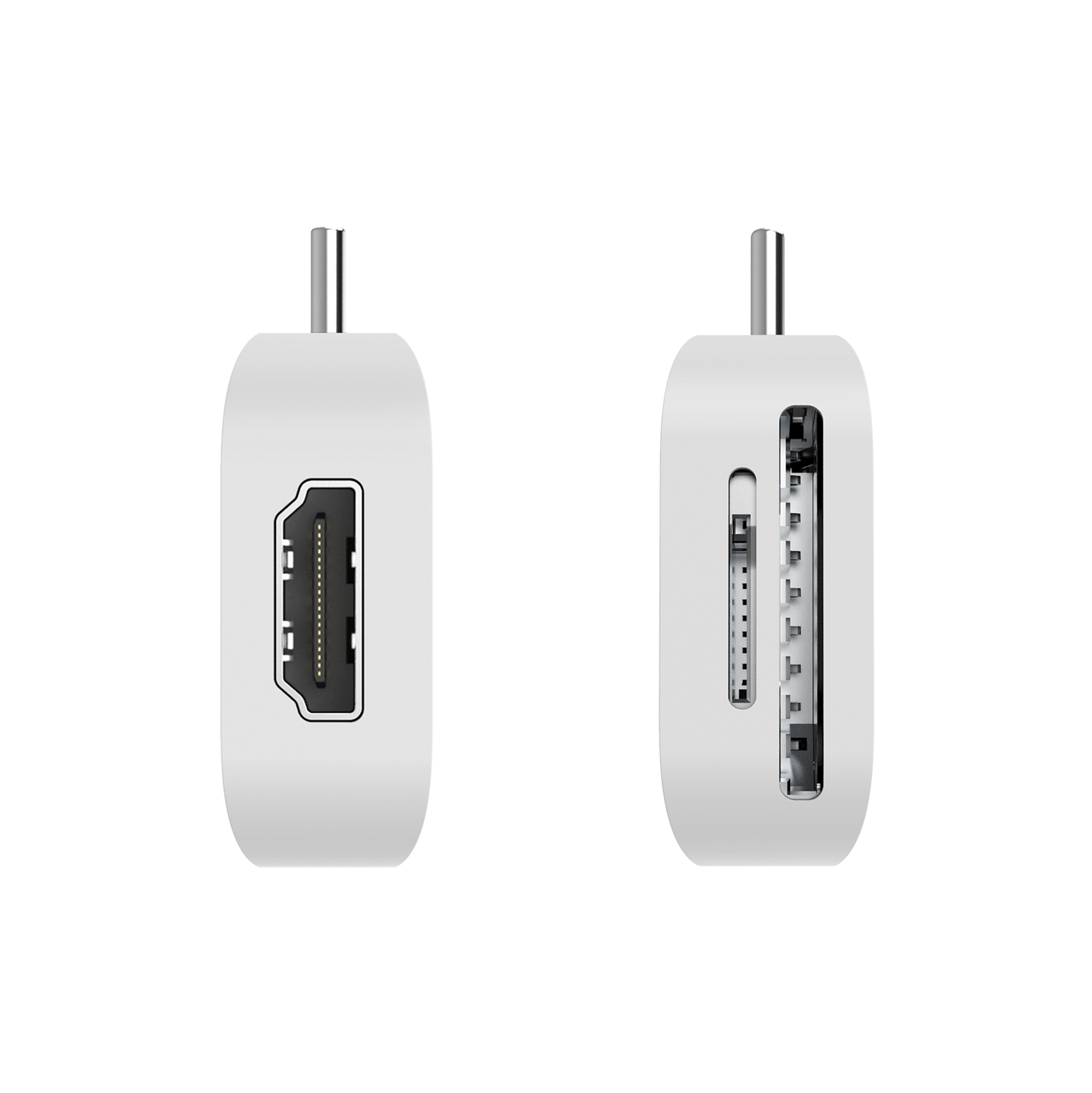 j5create JCD387 USB 3.2 Gen 1 (3.1 Gen 1) Type-C Silver, White – image 7