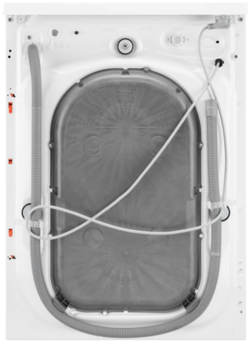 AEG L8WEC166R washer dryer Freestanding Front-load Silver, White – image 5