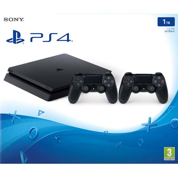 Sony Interactive Entertainment PlayStation 4 Slim 1TB + 2 Dualshock 4 V2 – image 2