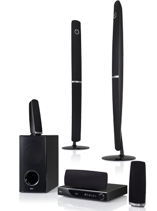 LG HX806PE home cinema system 5.1 channels Black