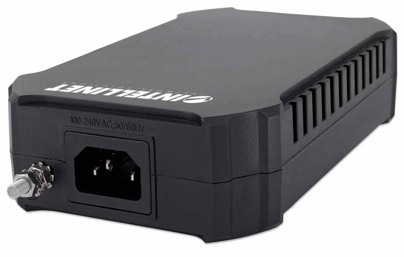 Intellinet 2-Port Gigabit Ultra PoE-Injector 10/100/1000 Mbit/s (UK 3-pin plug) – image 4