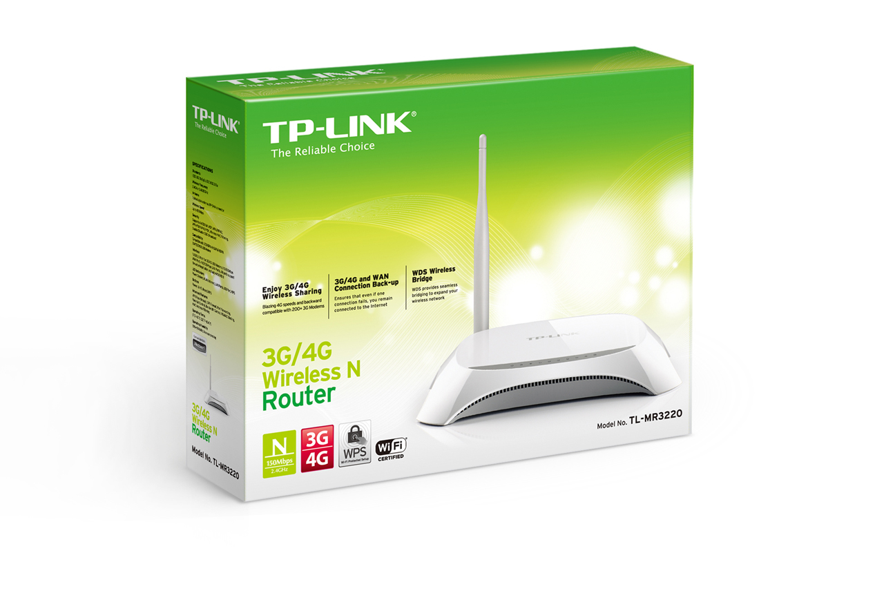 TP-Link TL-MR3220 wireless router Fast Ethernet Grey – image 5
