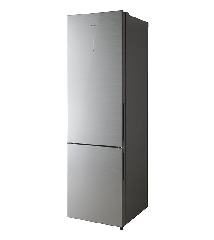 Daewoo RCT-360NSG fridge-freezer Freestanding Silver – image 2